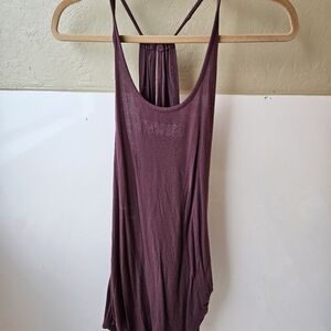 Purple Sleeveless Top